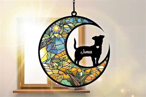 dog memorial suncatcher